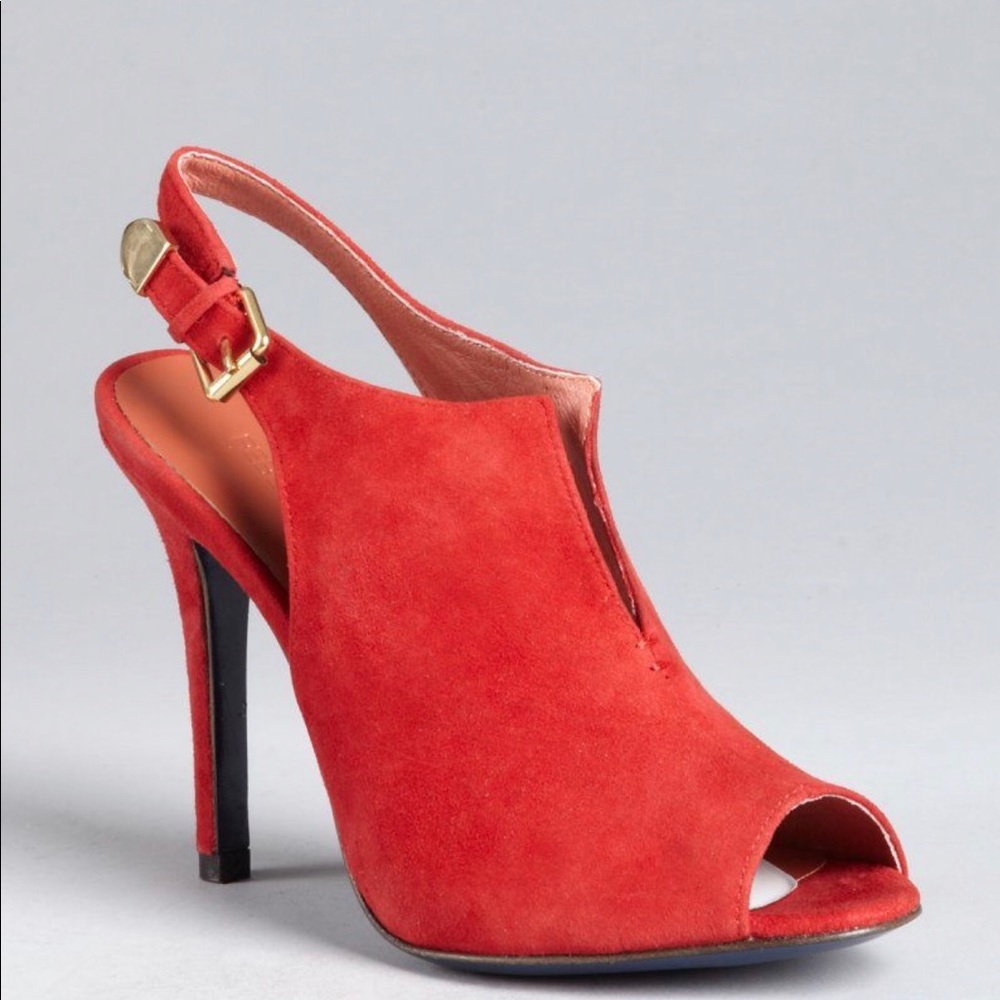 🌿 SALE Rebecca Minkoff Priscilla Red Suede Shoes